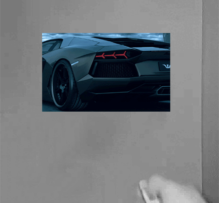 Lamborghini Aventador SVJ Neon Sign