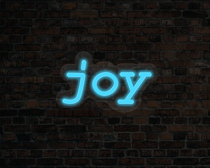 Joy Neon Sign