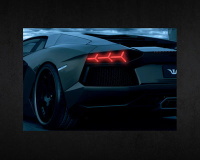 Lamborghini Aventador SVJ Neon Sign