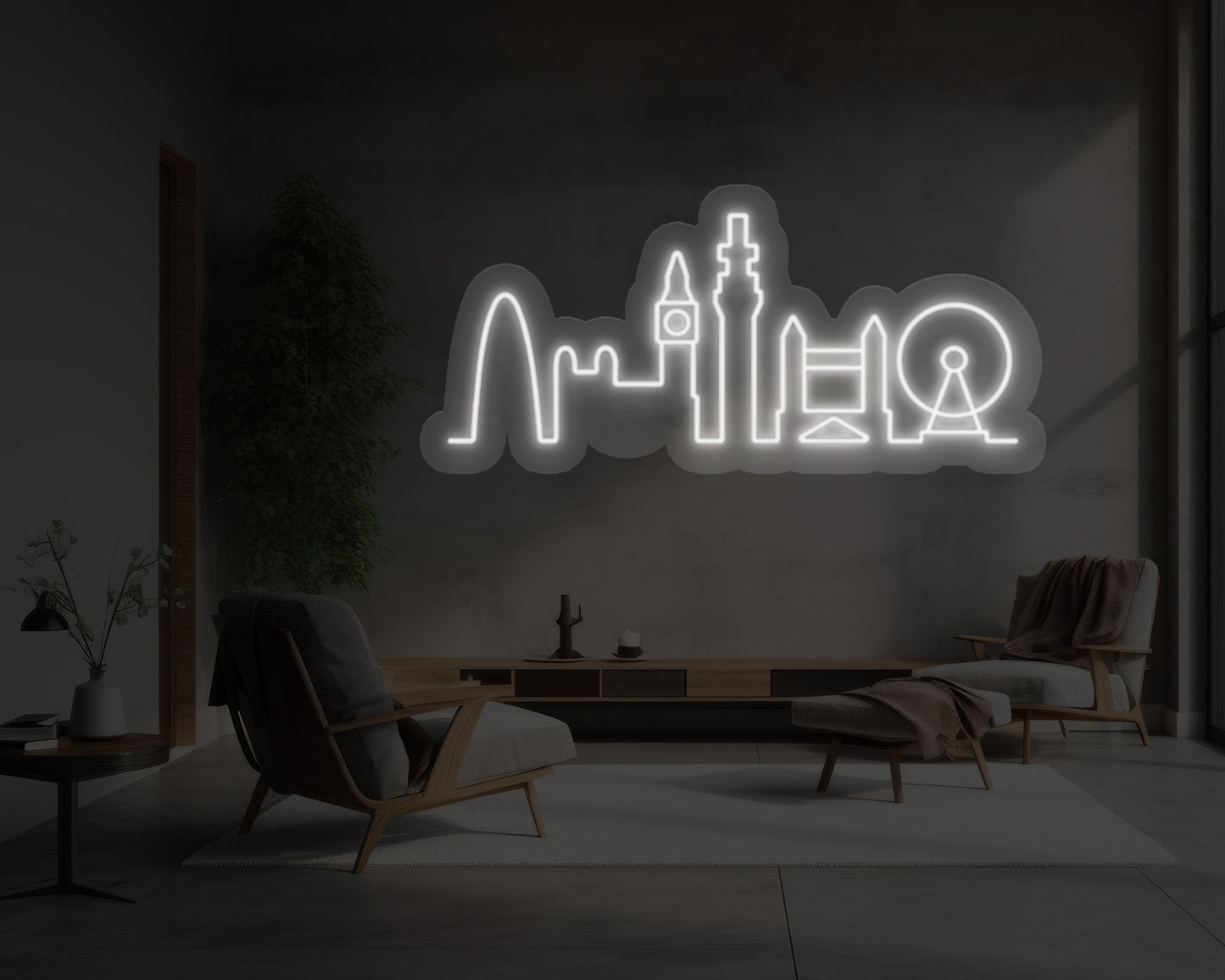 London City Neon Sign