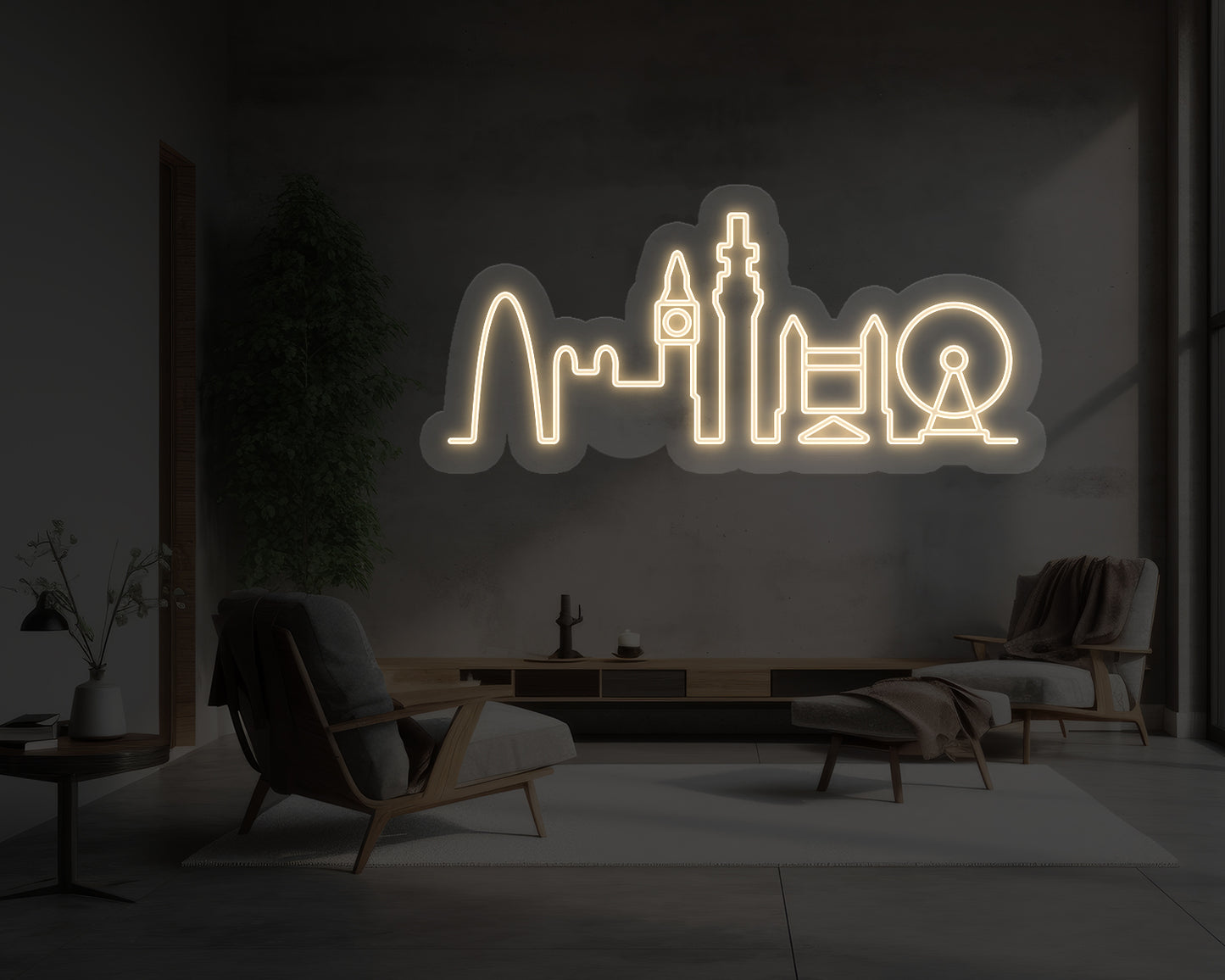 London City Neon Sign