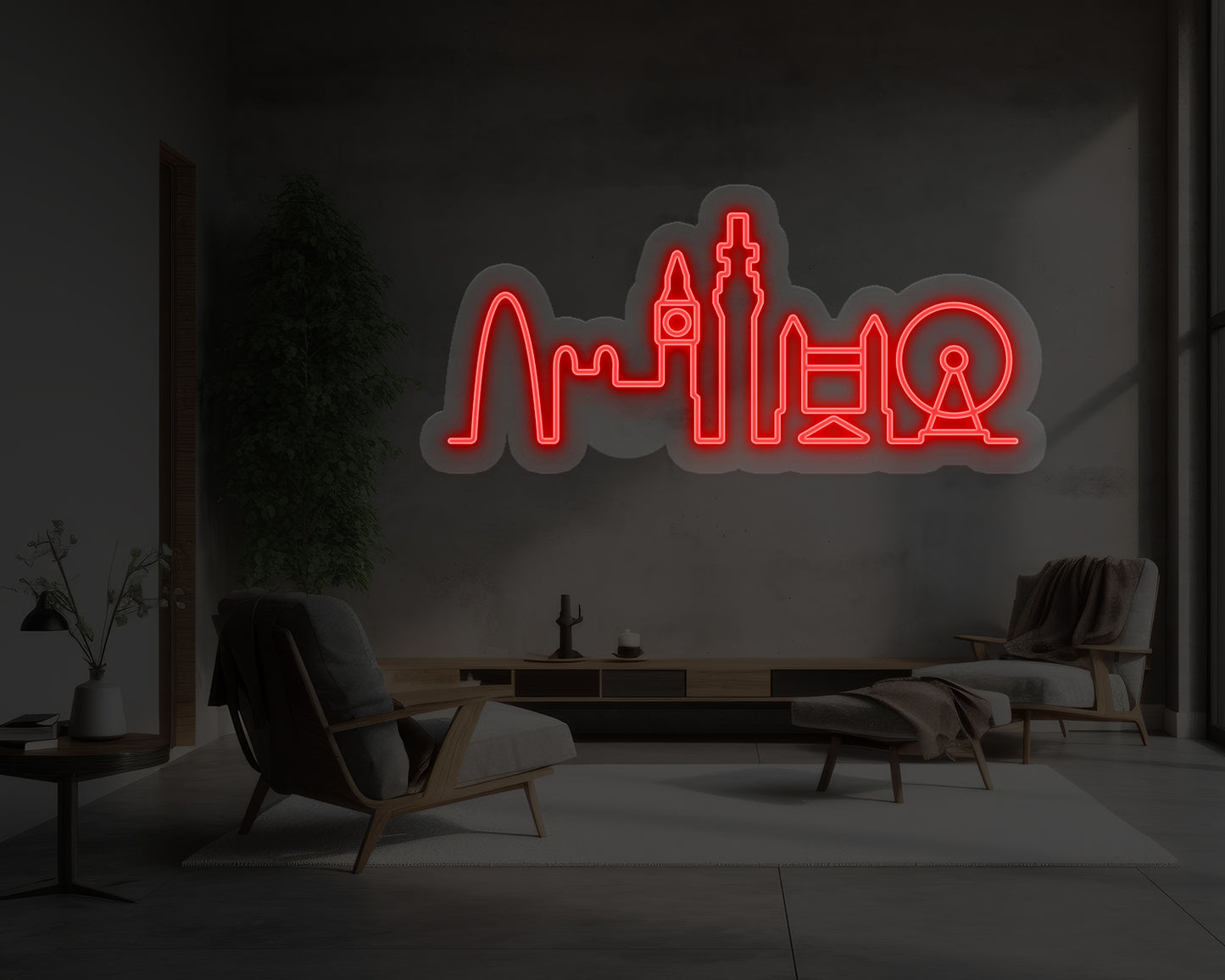 London City Neon Sign