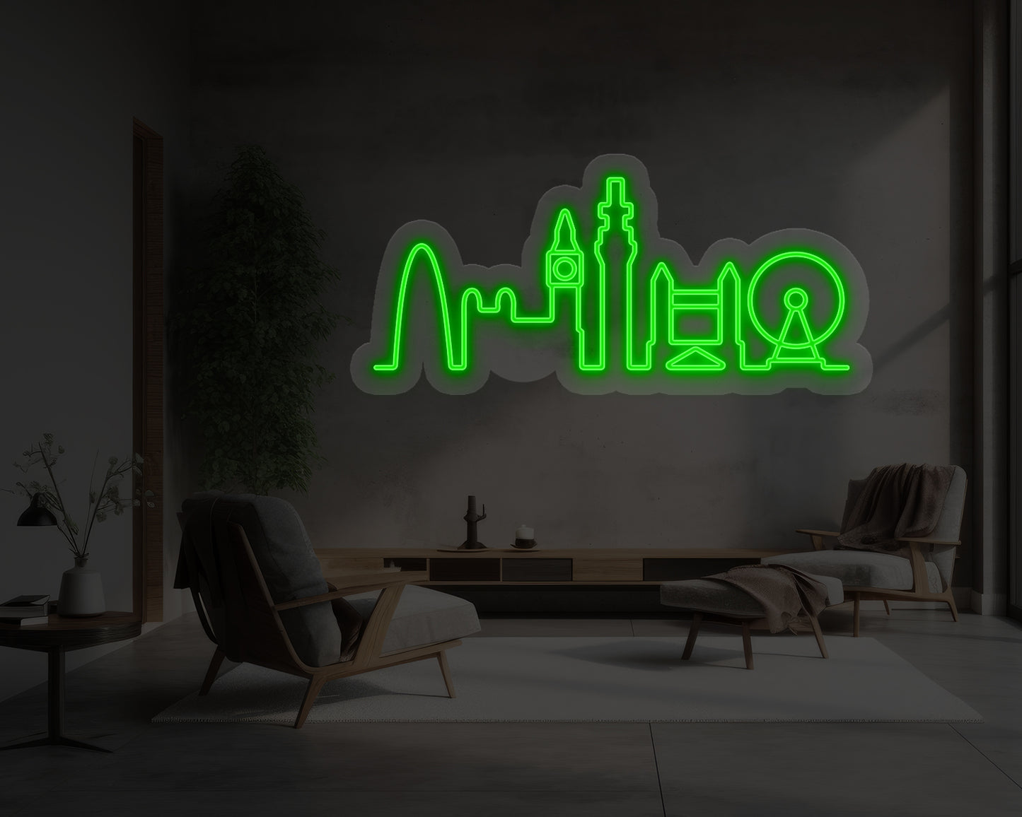 London City Neon Sign