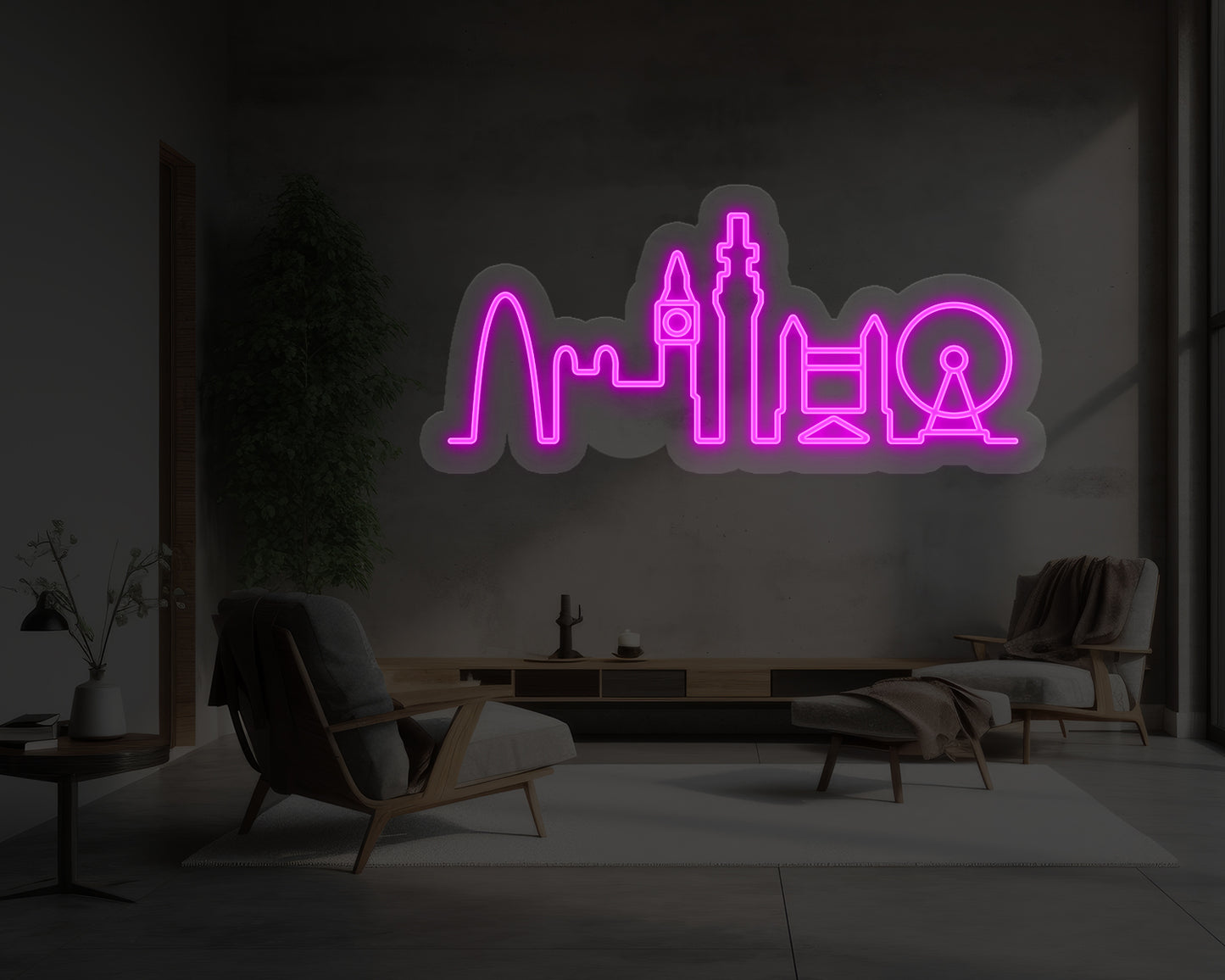 London City Neon Sign