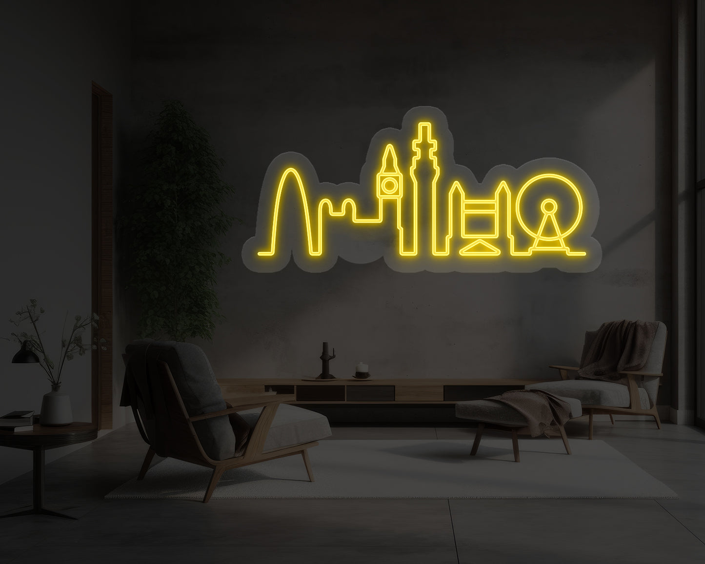 London City Neon Sign