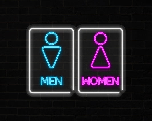 Men And Women Neon Sign
