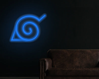 Naruto Hidden Leaf Neon Sign