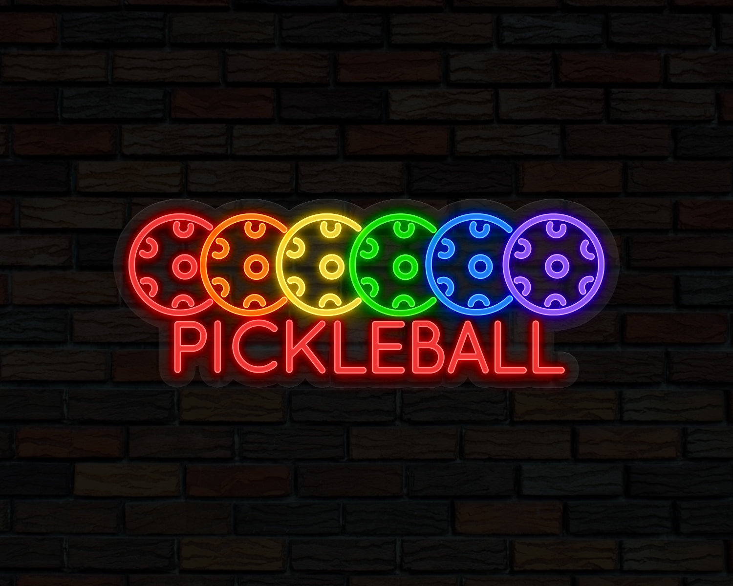 Pickleball Neon Sign – Neon Bubble