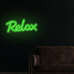 Relax Neon Sign