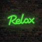 Relax Neon Sign