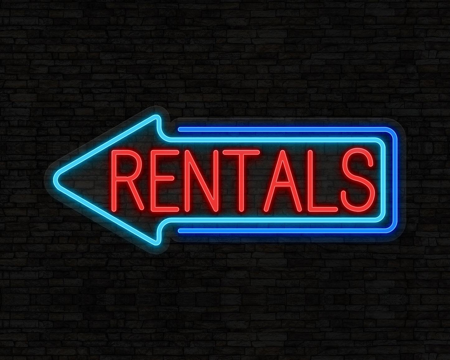 Rentals Neon Sign