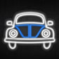 Volkswagen Beetle Vintage Car Neon Sign