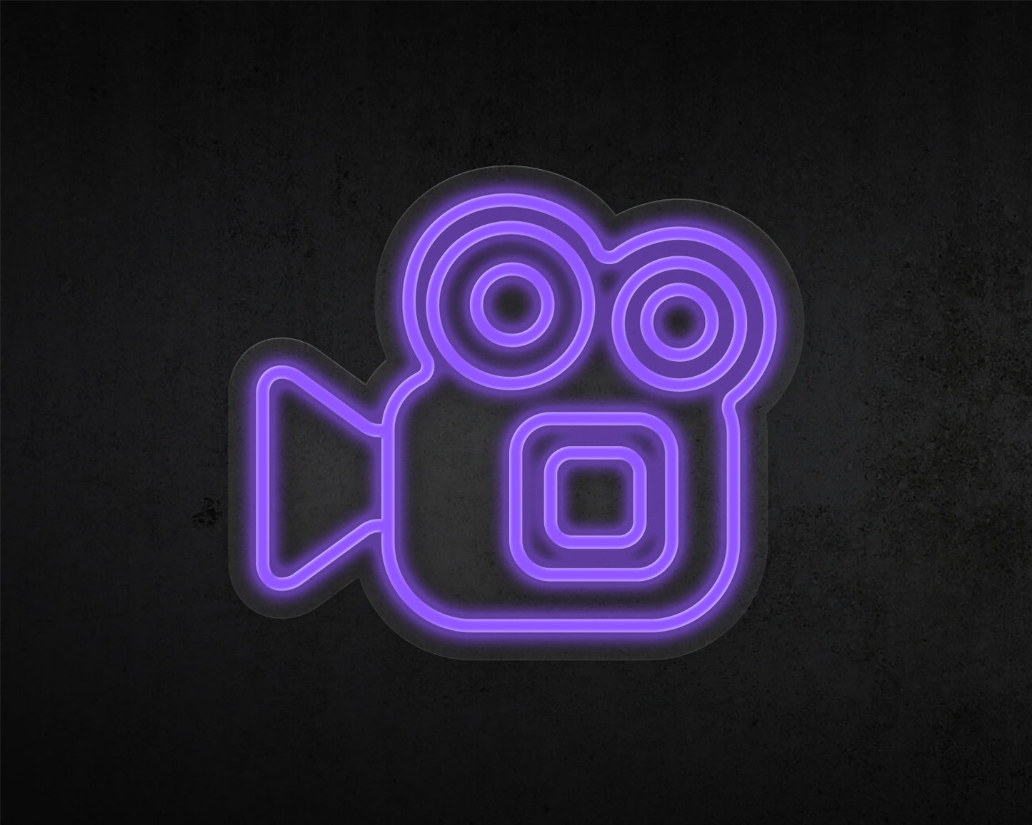 Retro Camera Neon Sign