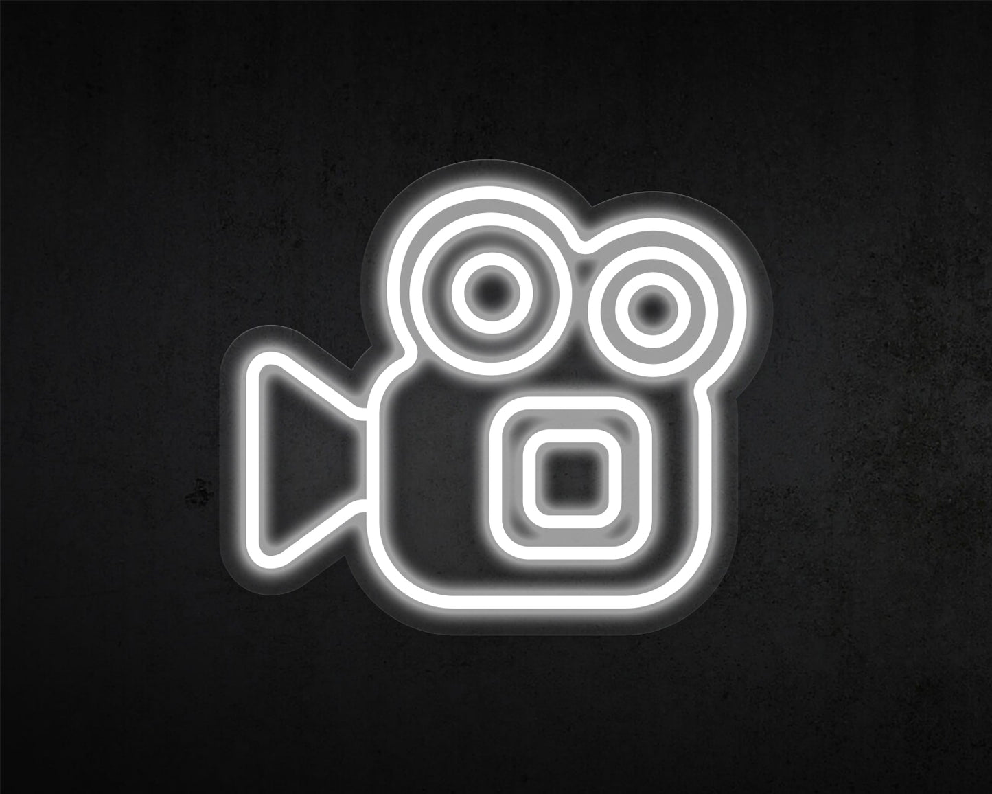 Retro Camera Neon Sign