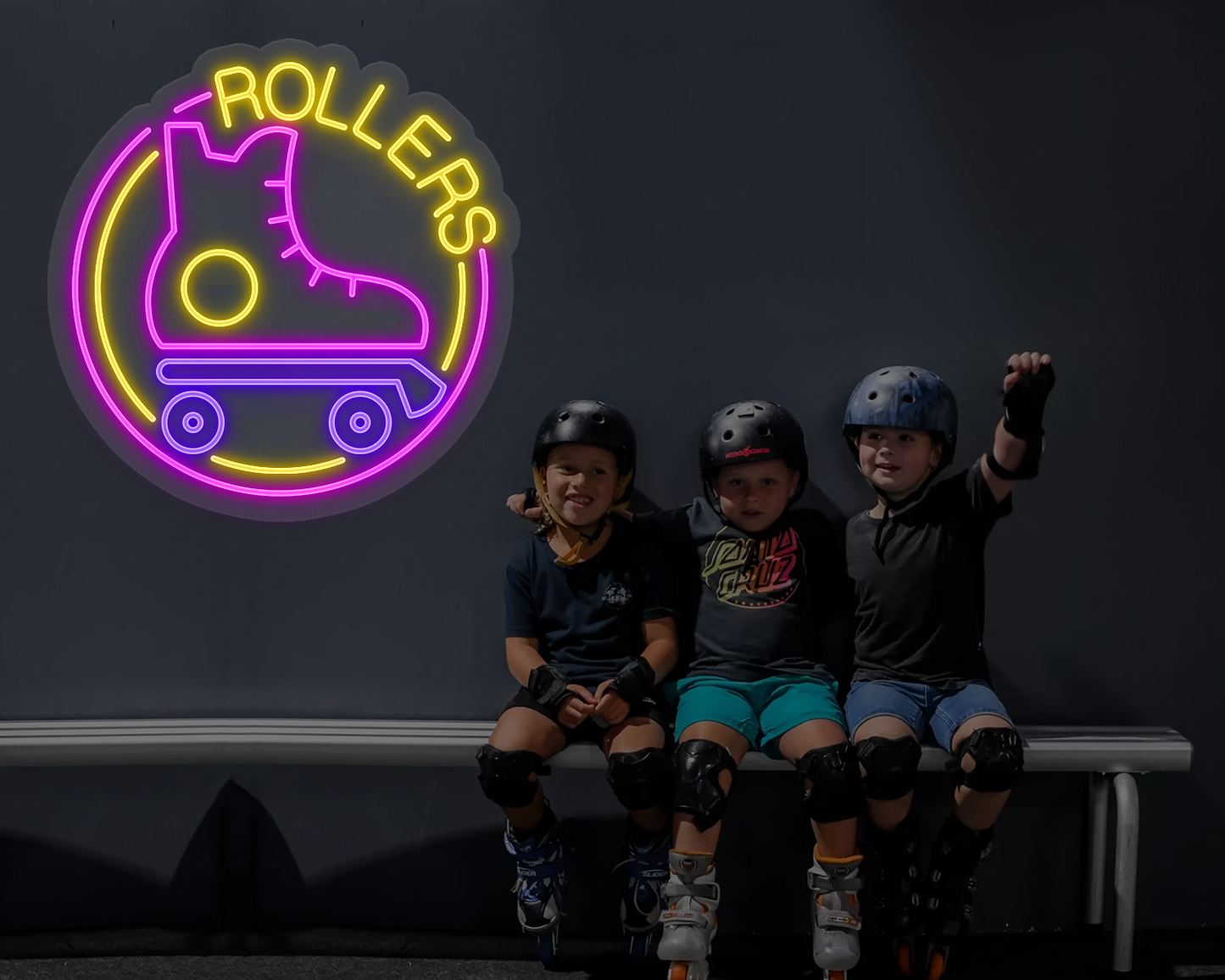 Roller Skate Neon Sign