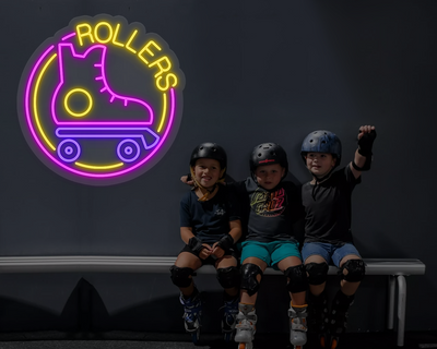 Roller Skate Neon Sign