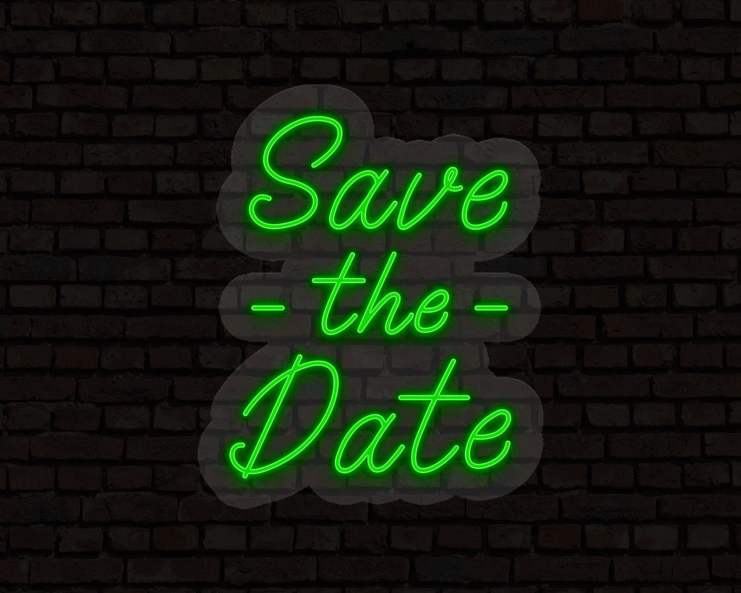 Save The Date Neon Sign