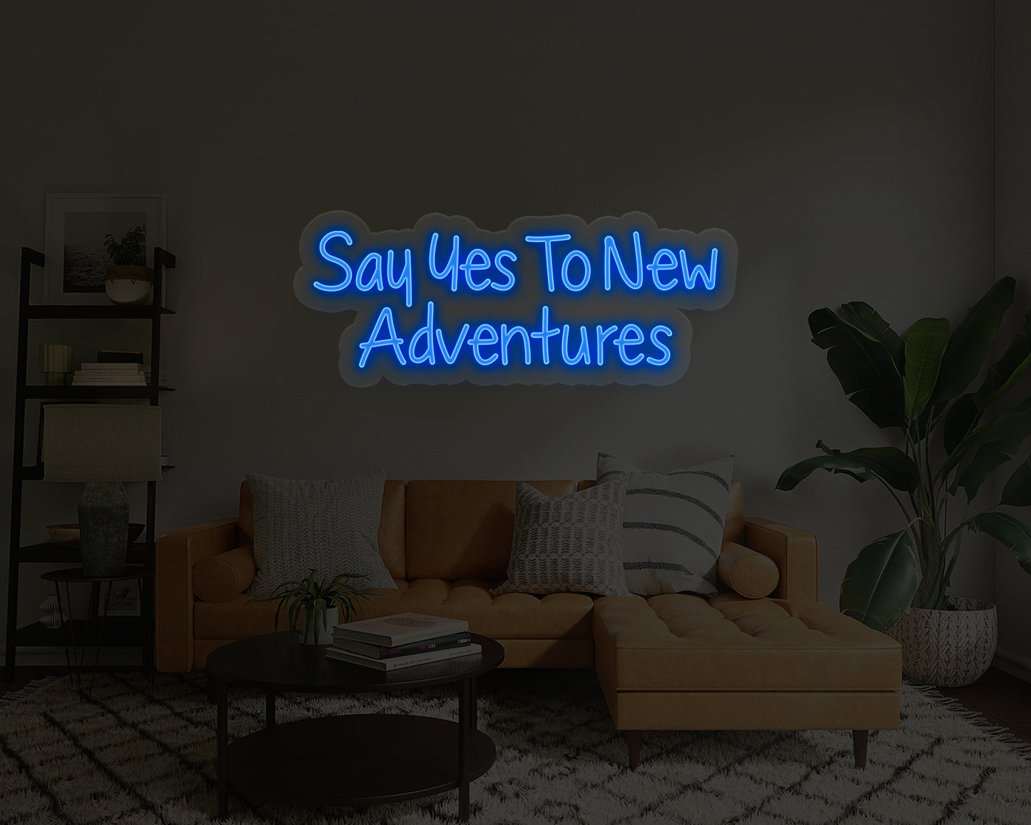 Say Yes To New Adventures Neon Sign