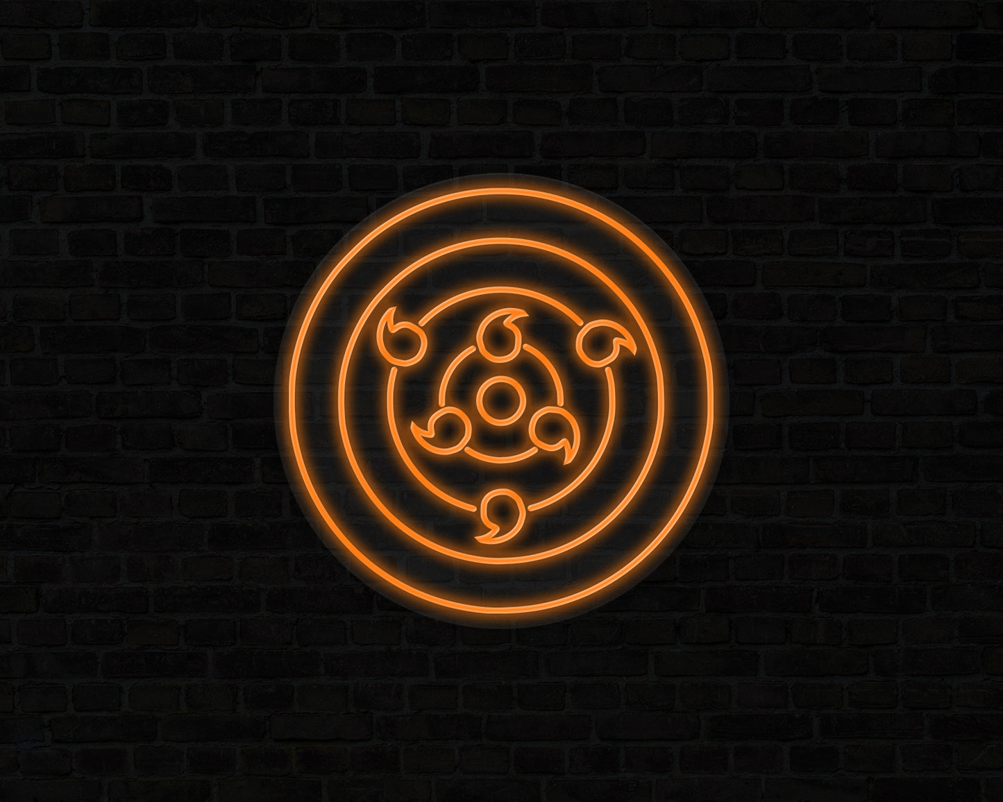 Sharingan Rinnegan Neon Sign