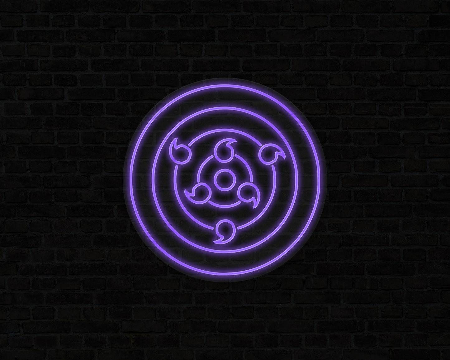 Sharingan Rinnegan Neon Sign