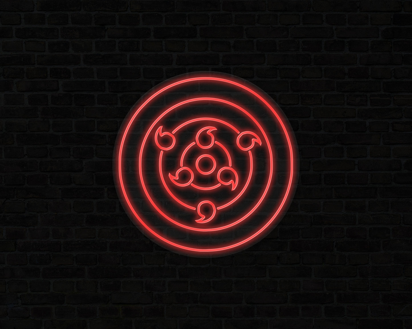 Sharingan Rinnegan Neon Sign