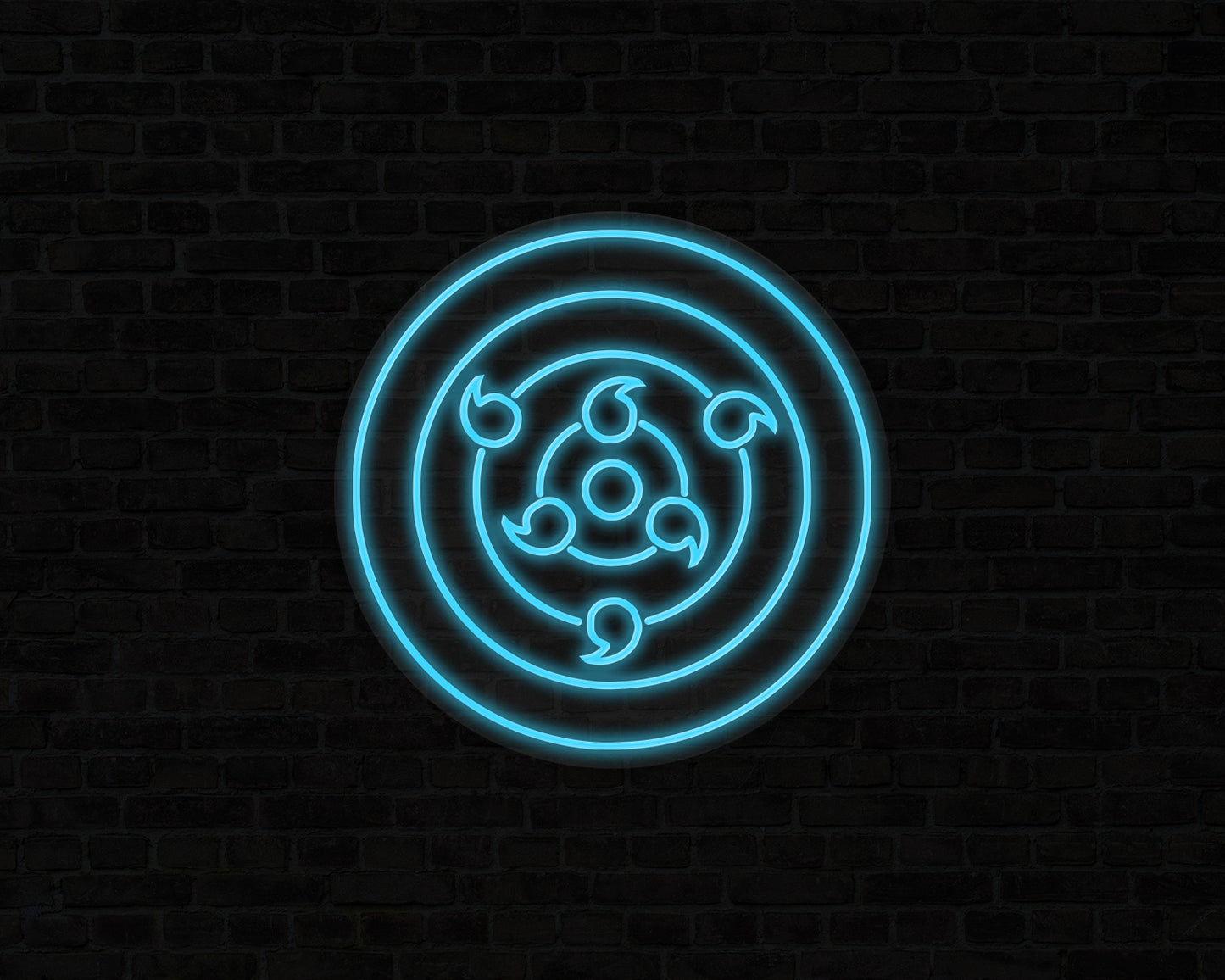 Sharingan Rinnegan Neon Sign