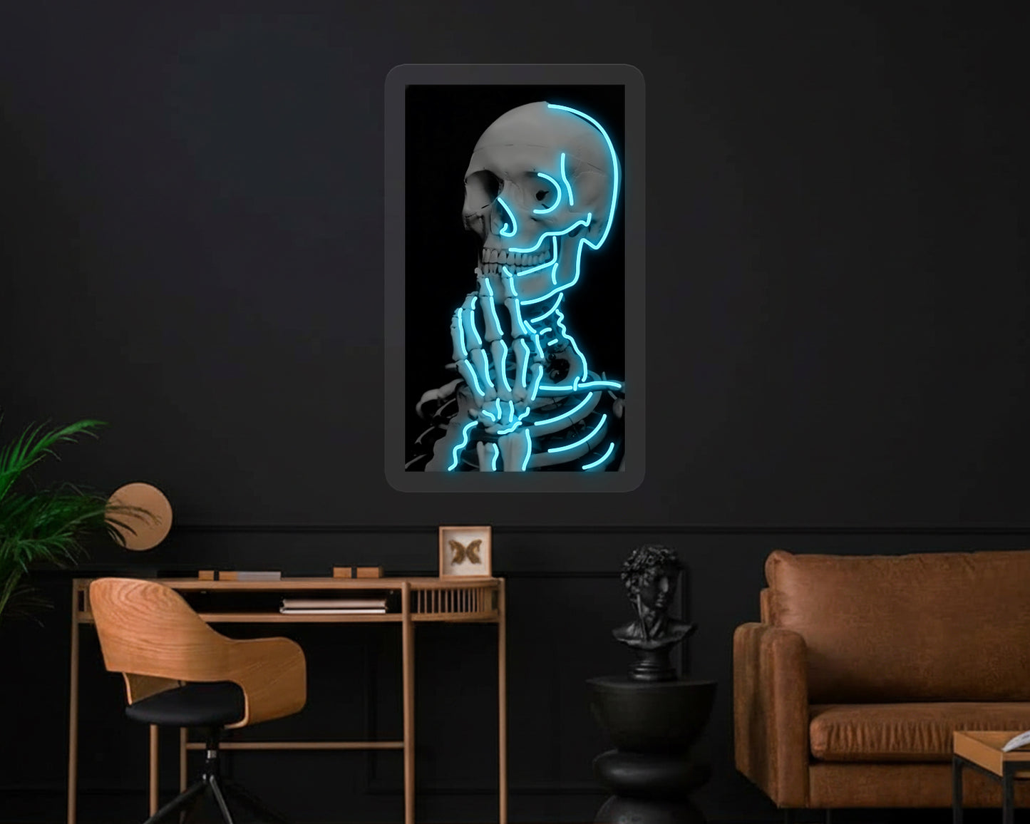 Skeleton Neon Sign