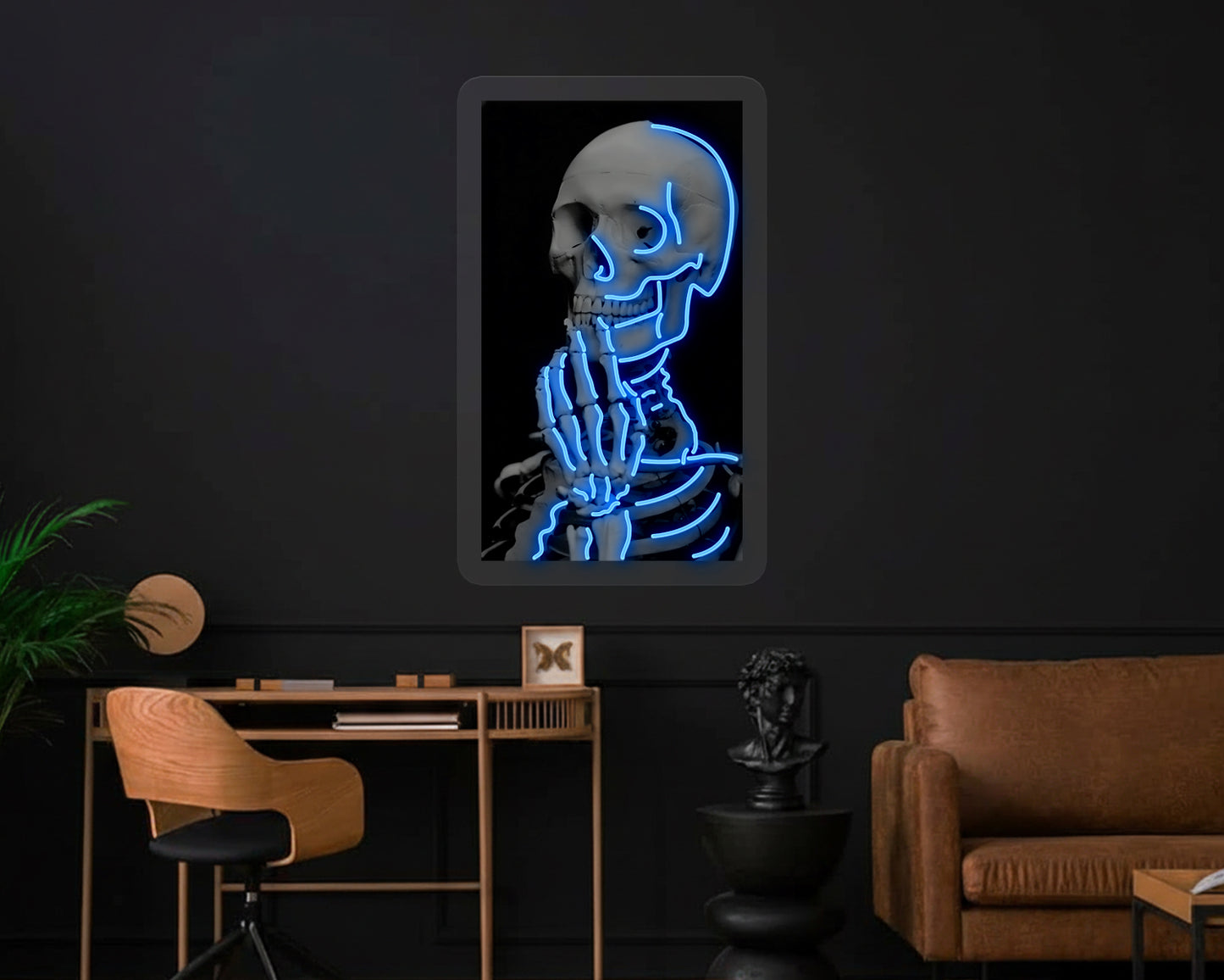 Skeleton Neon Sign