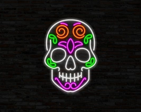Skull Neon Sign