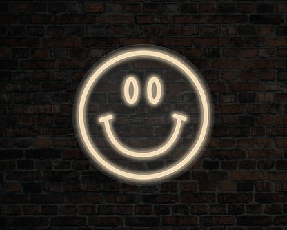 Smiley Face Neon sign
