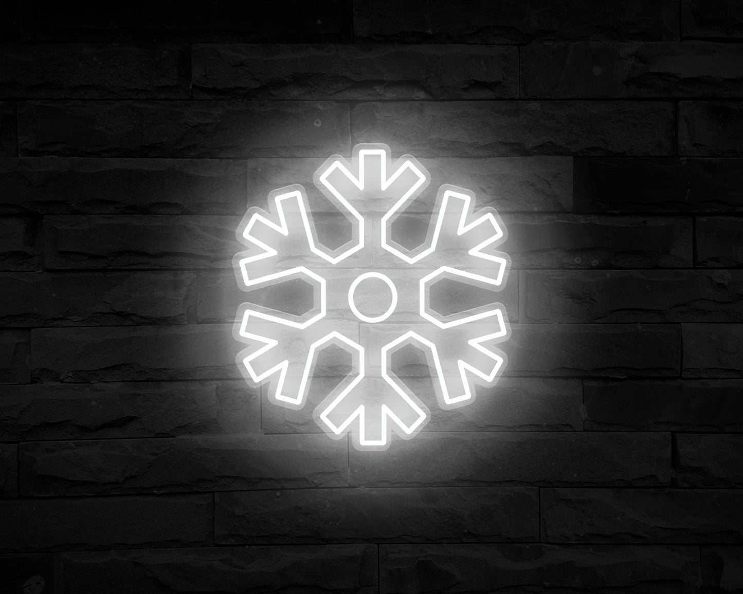 Snowflake Neon Sign