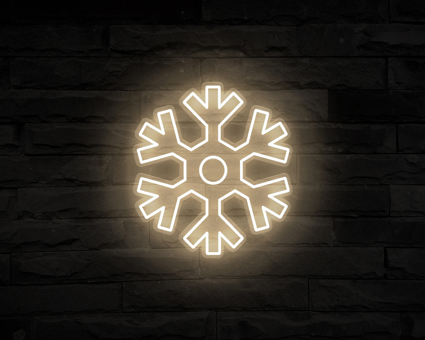 Snowflake Neon Sign