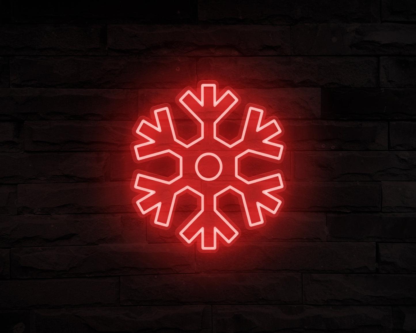 Snowflake Neon Sign