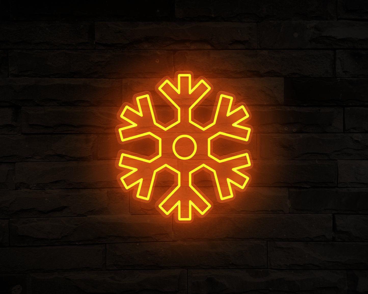 Snowflake Neon Sign