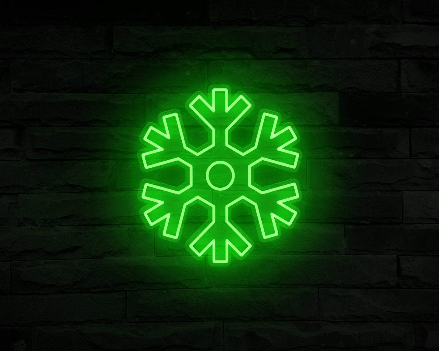Snowflake Neon Sign