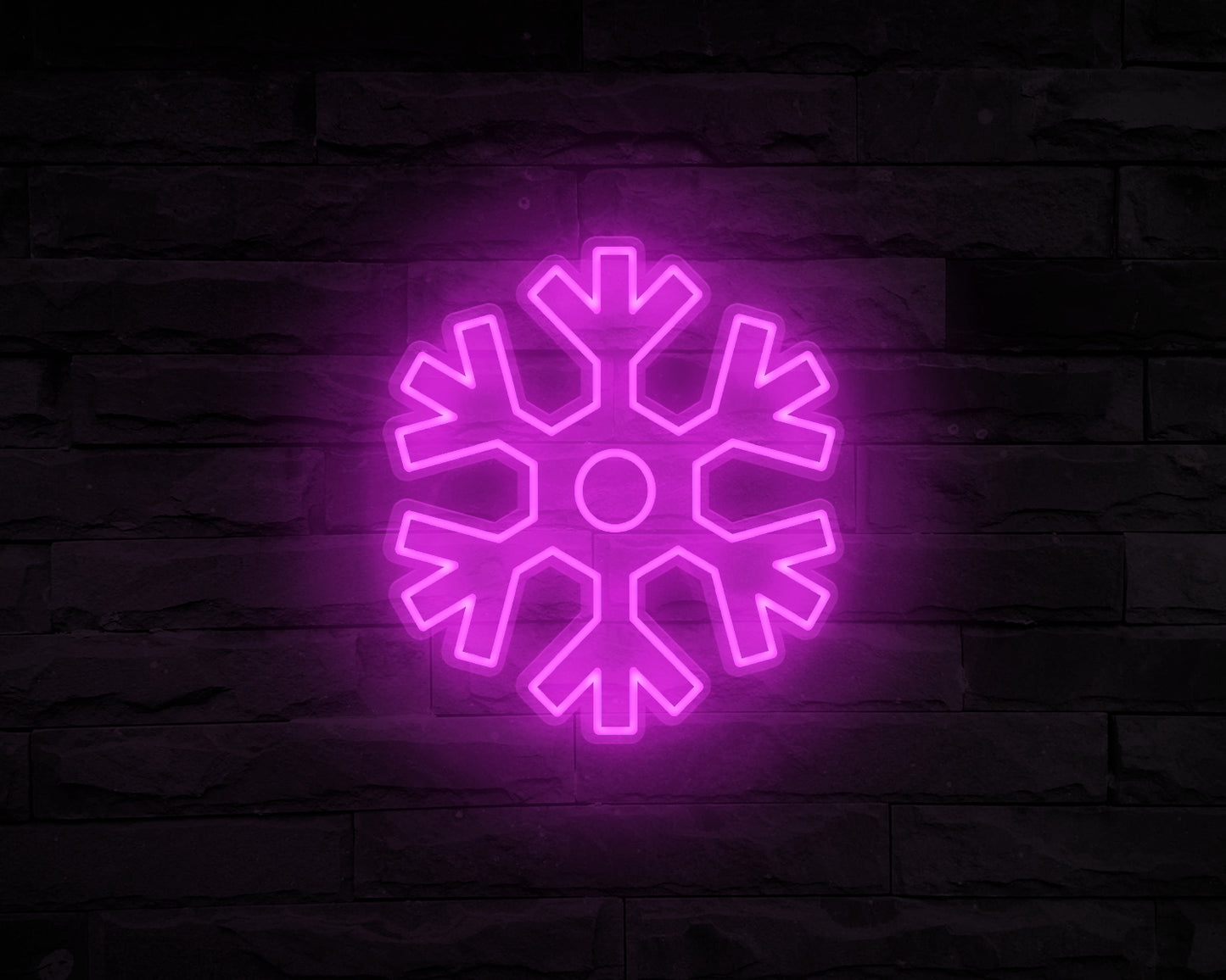Snowflake Neon Sign