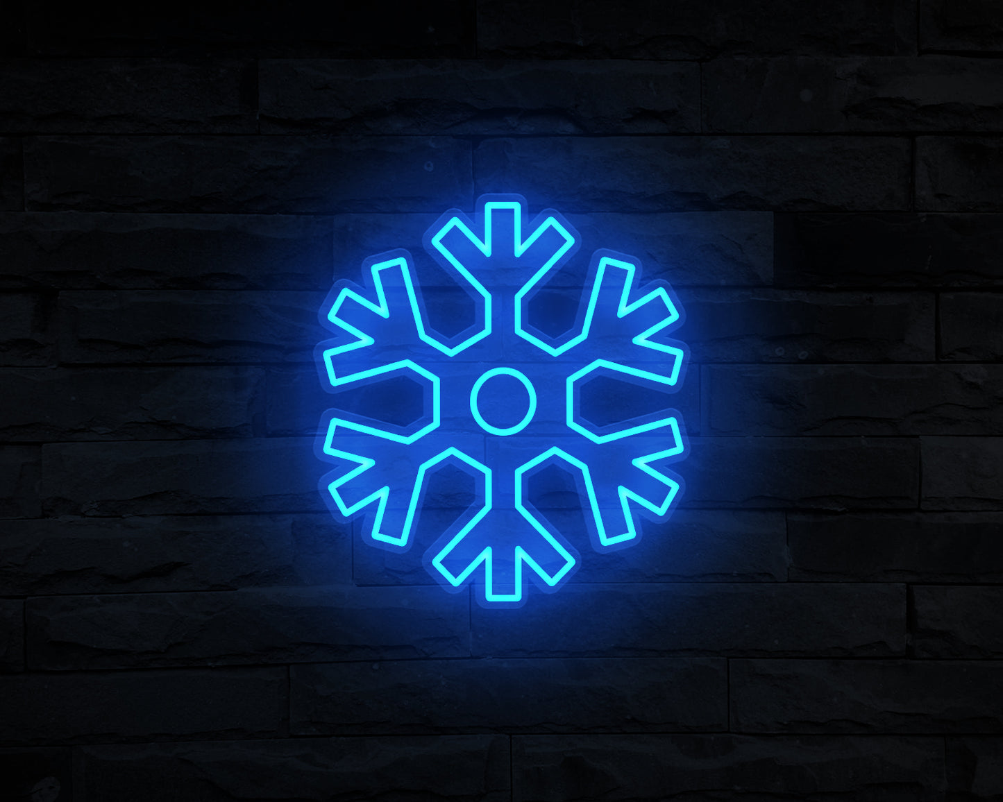 Snowflake Neon Sign