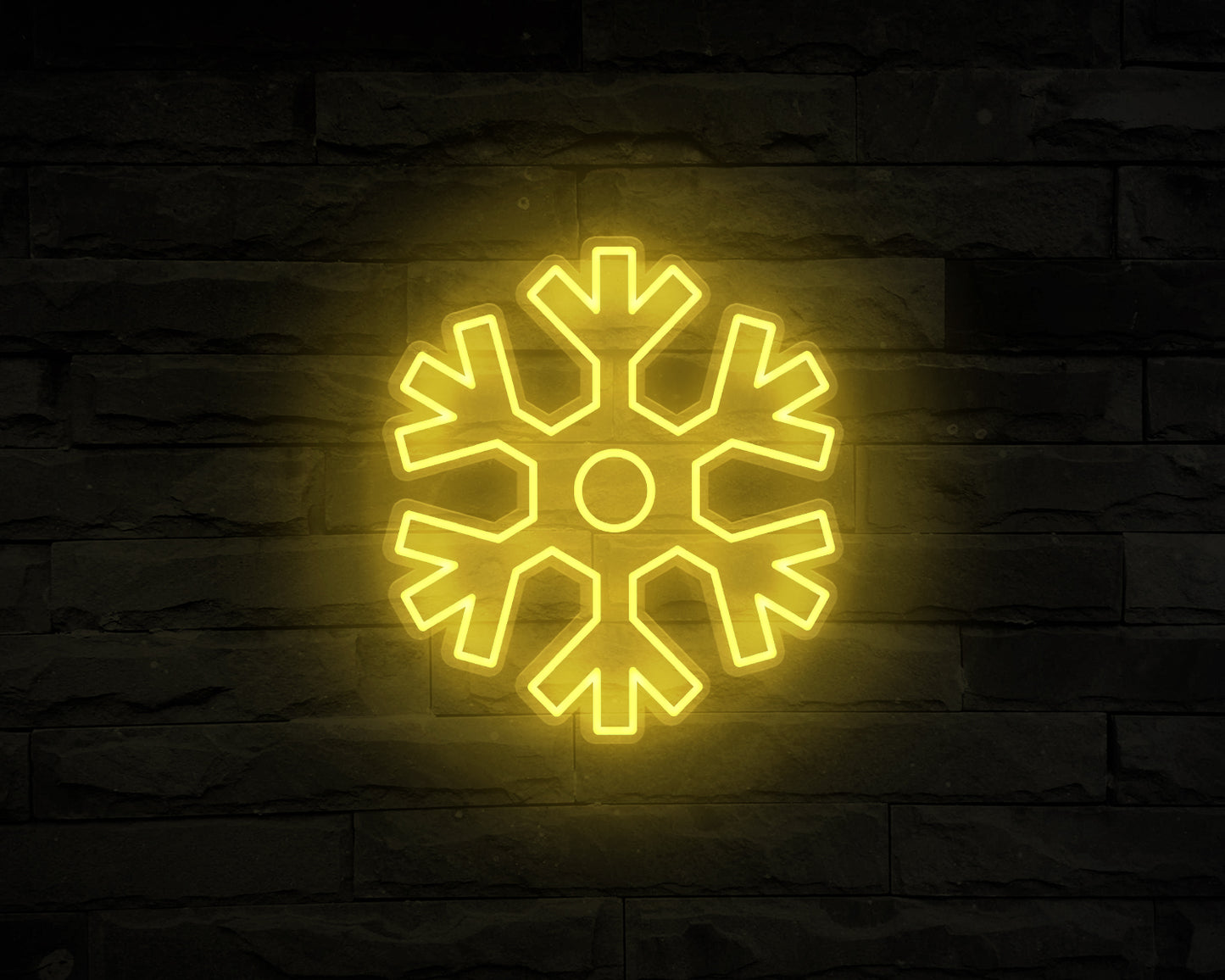 Snowflake Neon Sign