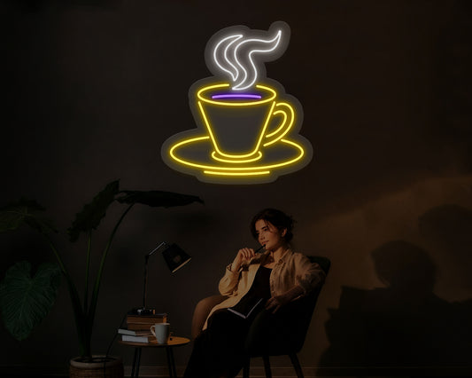 Tea Cup Neon Sign