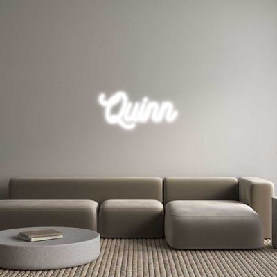 Custom Name Neon Sign Quinn