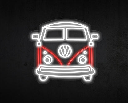 Volkswagen Vintage Van Neon Sign