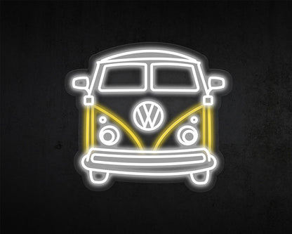 Volkswagen Vintage Van Neon Sign