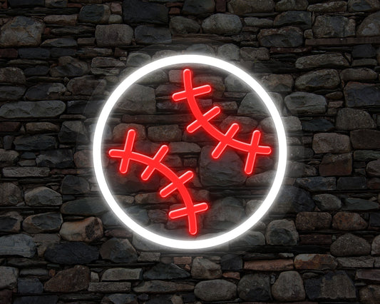 Baseball Neon Sign