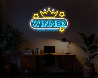 Winner Neon Sign