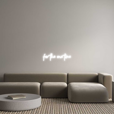 Custom Name Neon Sign for the one tim...