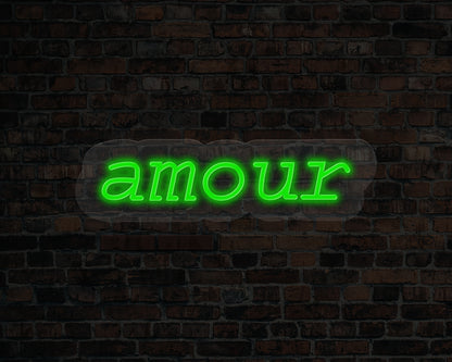 amour Neon Sign