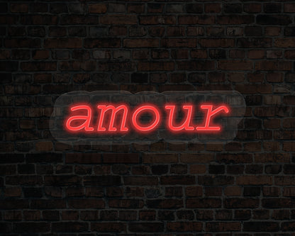 amour Neon Sign