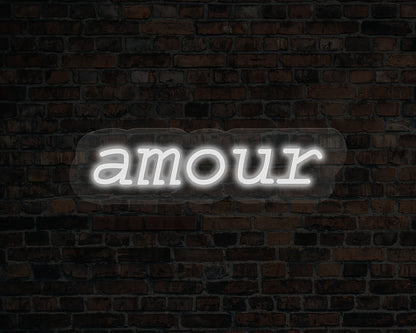amour Neon Sign
