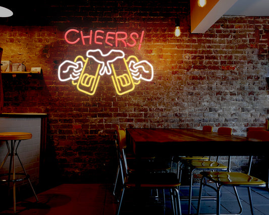 Cheers Neon Sign