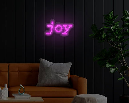 Joy Neon Sign